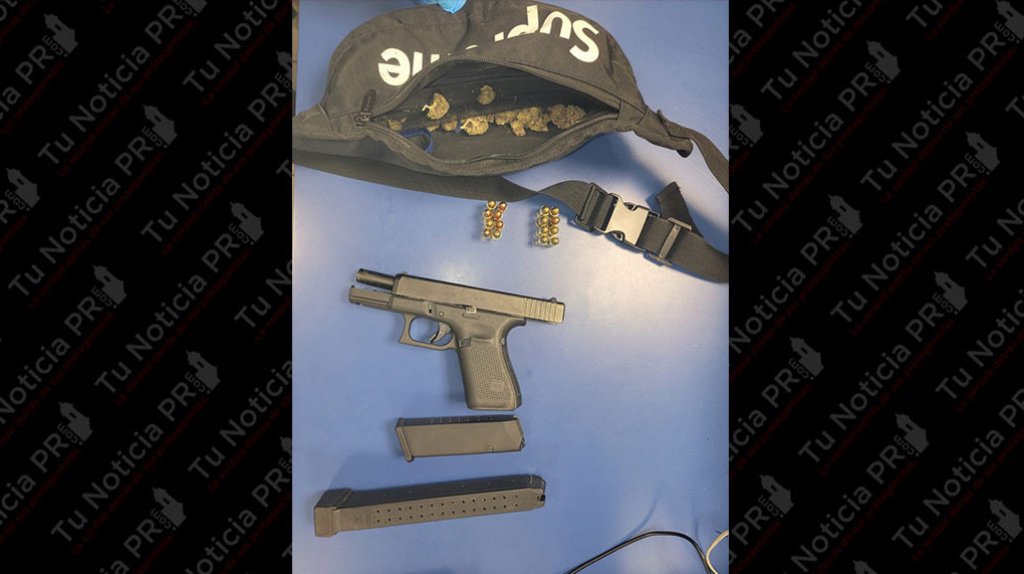  Municipales de Manat&iacute; arrestan un joven con una pistola y drogas 
