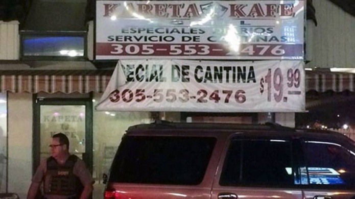 Operativo contra drogas, juego y prostituciÃ³n en dos restaurantes de Miami