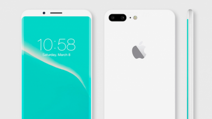 AsÃ­ serÃ­a el iPhone 8 inspirado en el Samsung Galaxy S8 