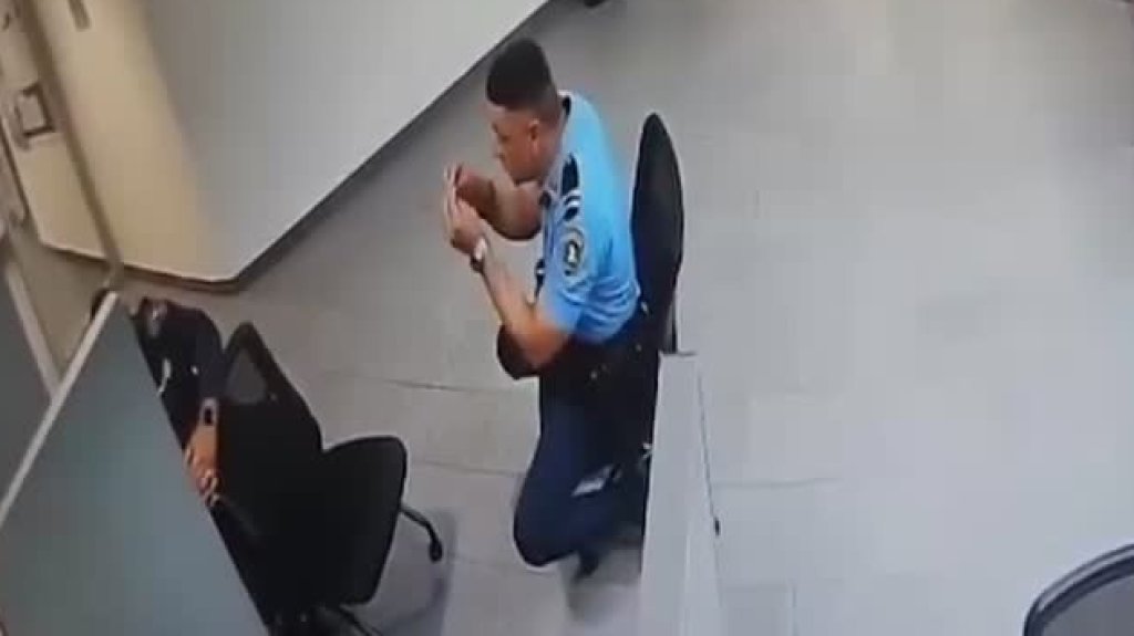  Publican video de cámaras en cuartel de Caguas con alegado teniente maltratante 