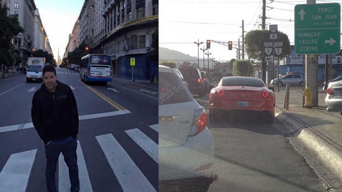 "Mr. Cash" habla sobre Ferrari obstruyendo el tránsito en Caguas 