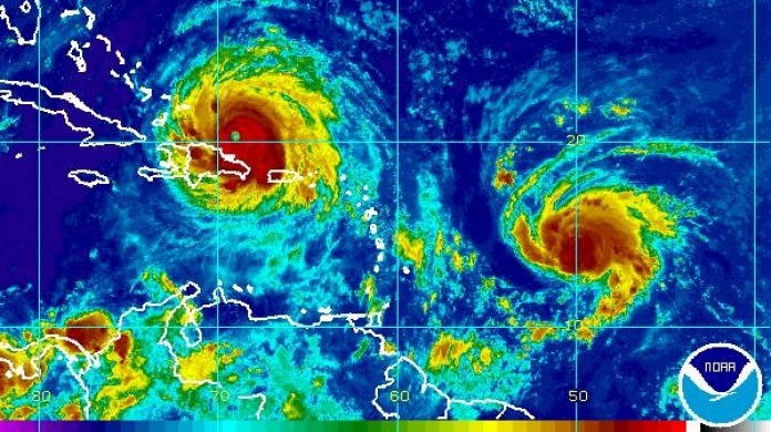 Varios rÃ­os fuera del cauce en nuestra isla, mientras Irma se ubica al noreste de La EspaÃ±ola.