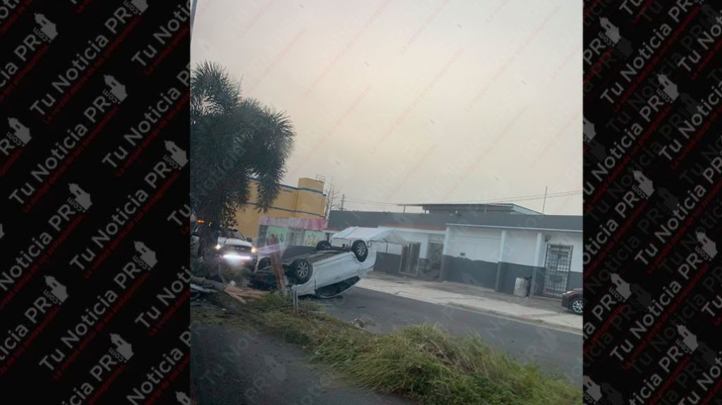  Video: Se reporta accidente con veh&iacute;culo volcadoen la Campo Rico ahora en la ma&ntilde;ana 