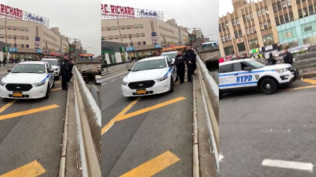  Video: Polic&iacute;as en New York encuentran nueva forma para atrapar a conductores que utilizan celular mientras manejan 