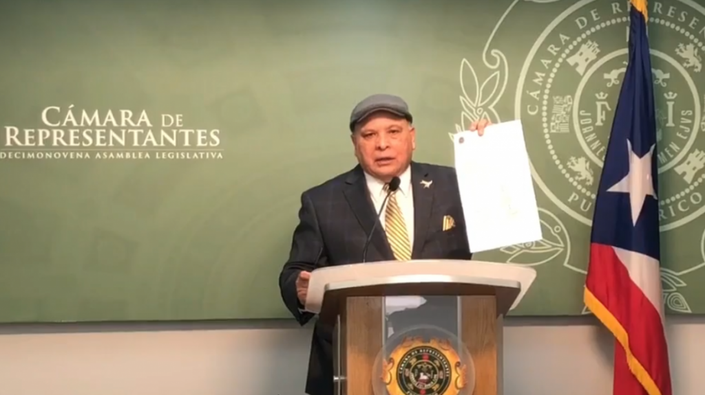  Representante Luis Ra&uacute;l Torres exige al Senado aprobar Resoluci&oacute;n sobre cancelaci&oacute;n contrato LUMA 
