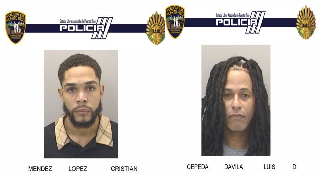  Uno por Ley 54 y el otro pon información falsa a la policía ambos para la cárcel de Bayamón 