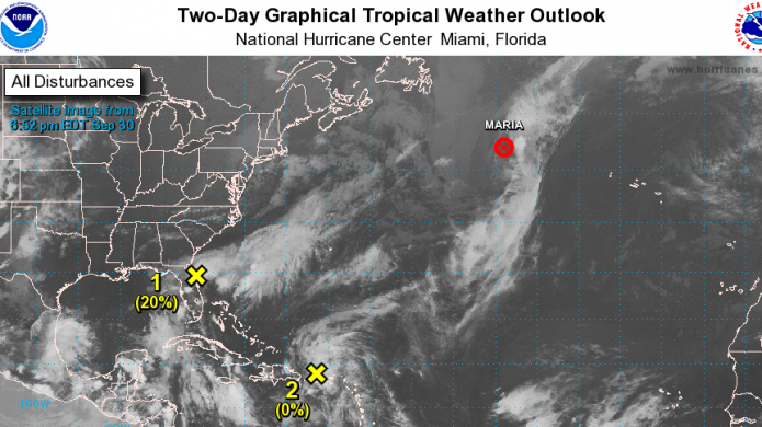 MarÃ­a es declarada como un sistema extratropical, emitiÃ©ndose un Ãºltimo boletÃ­n.