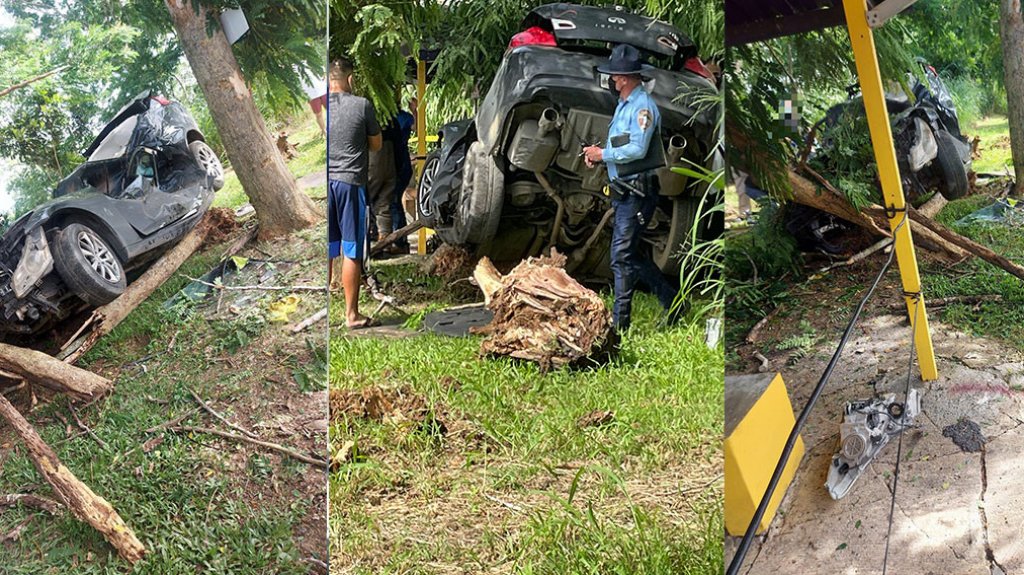  Fotos: Identifican hombre que muri&oacute; al chocar con un &aacute;rbol en Aguada 