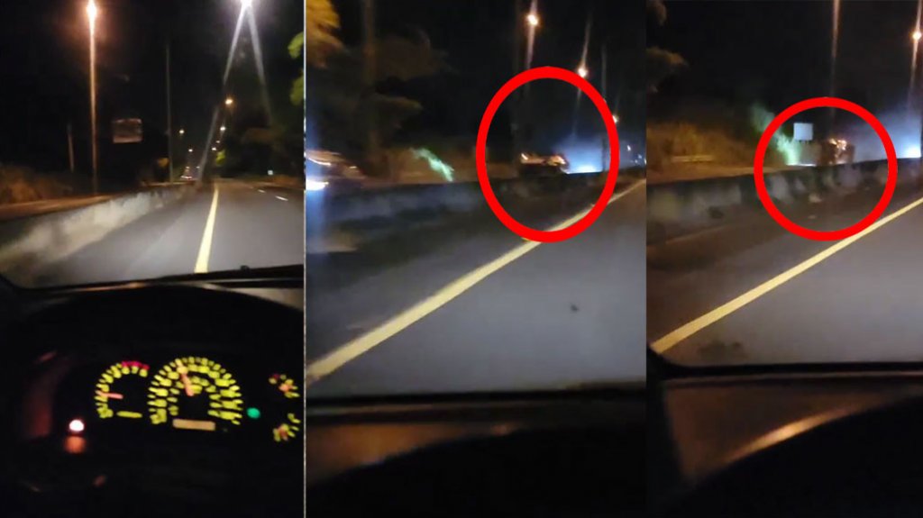 Captan en video momento en que veh&iacute;culo contra el transito ocasiona accidente en la 30 