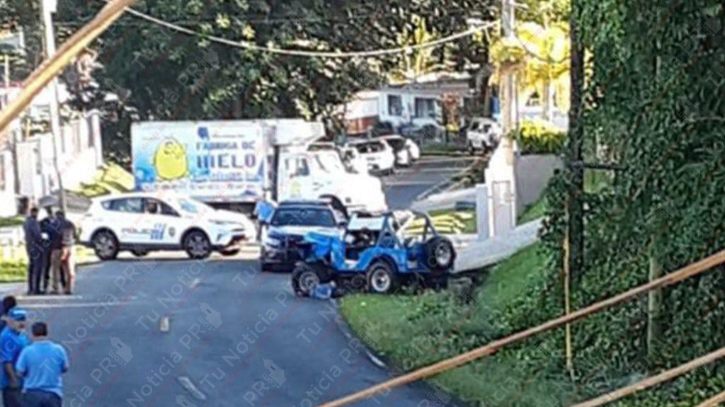  Muere conductor en Lares luego que un cami&oacute;n se estrellara contra su auto 