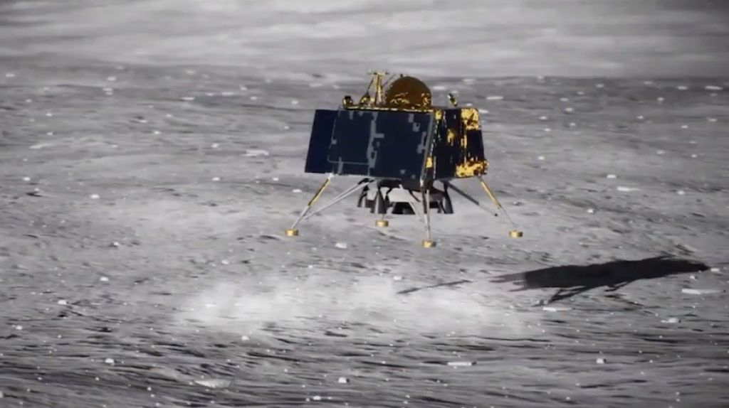  Nave rob&oacute;tica de India intentar&aacute; descender en la Luna este viernes 