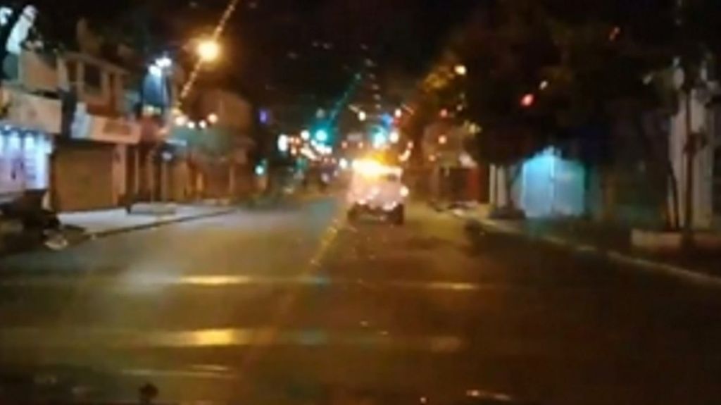  Así está Santo Domingo por el toque de queda 