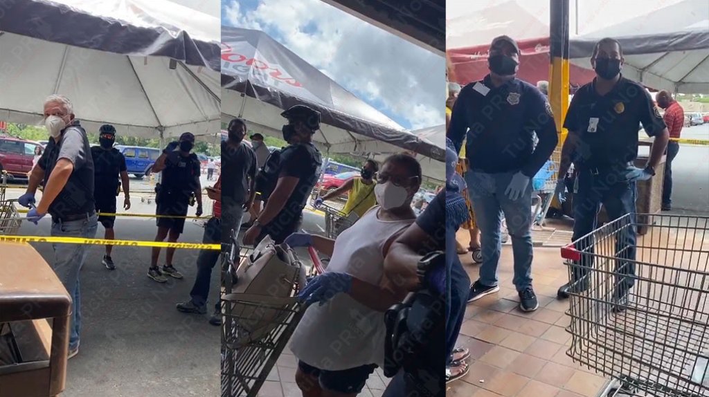  Video: Se forma revol&uacute; en una fila de Econo por una &ldquo;do&ntilde;ita &ldquo; que no quer&iacute;a guardar 6 pies de distancia 