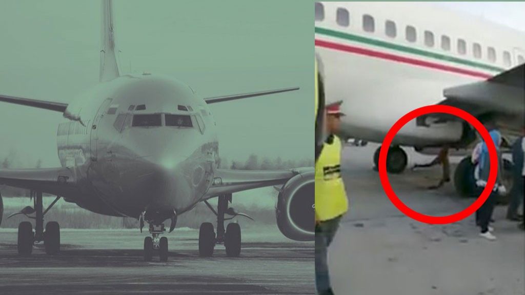  Video:Un hombre muere congelado tratando de salir de Guinea escondido en el tren de aterrizaje de un avi&oacute;n 