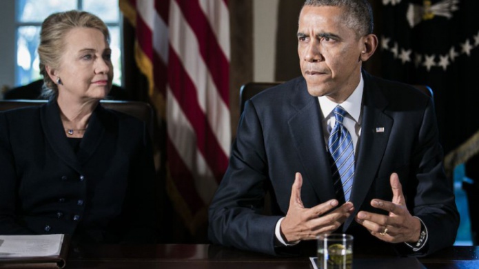 Barack Obama y Hillary Clinton se reÃºnen en otro almuerzo secreto en la Casa Blanca