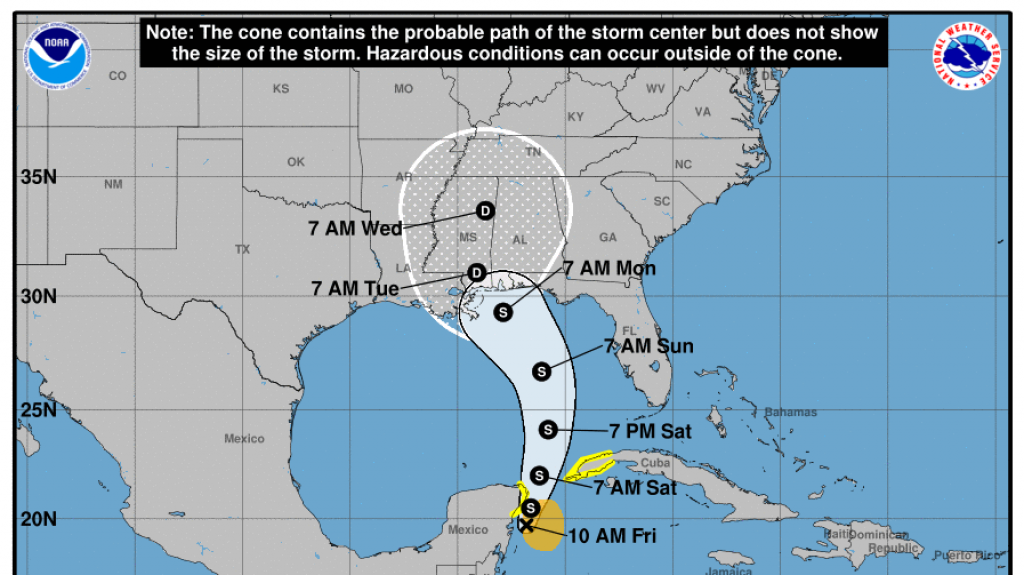  Se desarrolla Alberto, la primera tormenta de la temporada 
