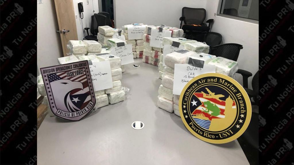  Dos arrestados al confiscar cargamento de coca&iacute;na valorado en $4.75 millones en Fajardo 