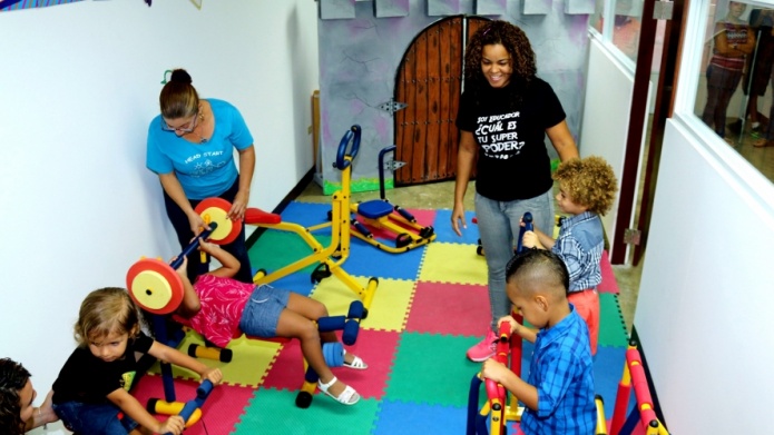 Carolina inaugura gimnasio para niÃ±os en Head Start de La CerÃ¡mica