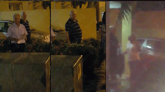 Video: Captan a ex alcalde de Guaynabo  Oneill "buscando votos" para uno de los candidatos 