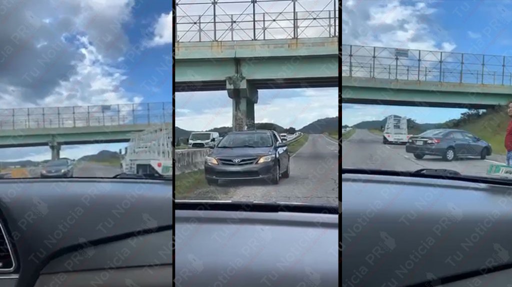  Video: Ciudadanos evitan que un envejeciente que transitaba en contra del tránsito causara un accidente 