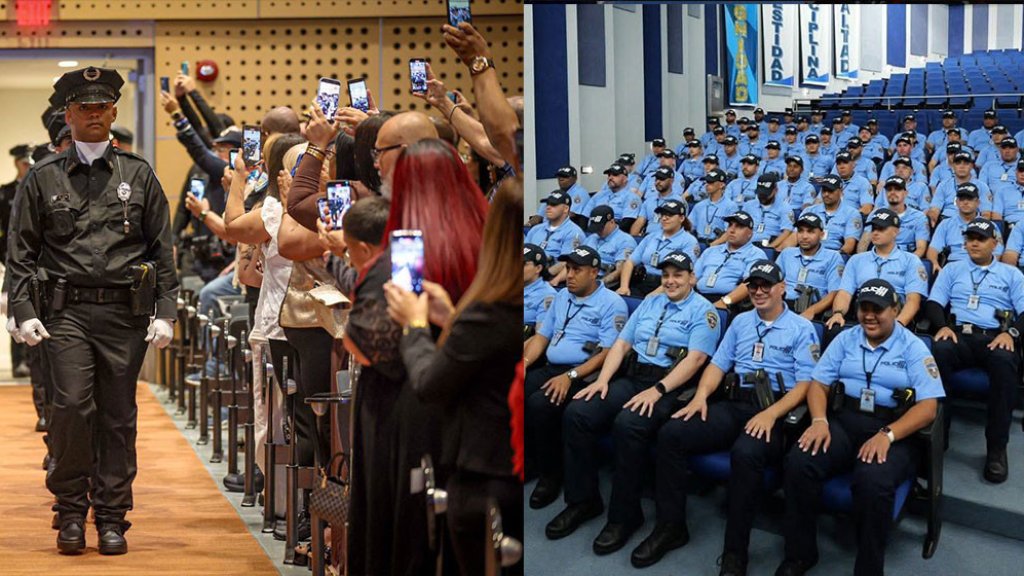 Sin mucho protocolo y sin familiares que celebren su esfuerzo, certifican a 75 polic&iacute;as estatales en PR 