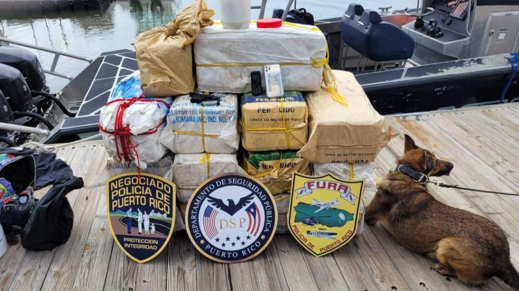  Polic&iacute;a incauta 7.3 millones de d&oacute;lares en coca&iacute;na en las costas de Cabo Rojo 