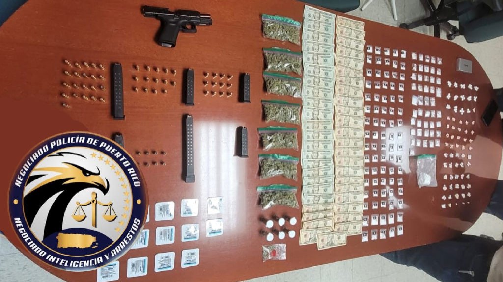  Polic&iacute;a arresta a hombre en La Perla con drogas, armas y municiones 