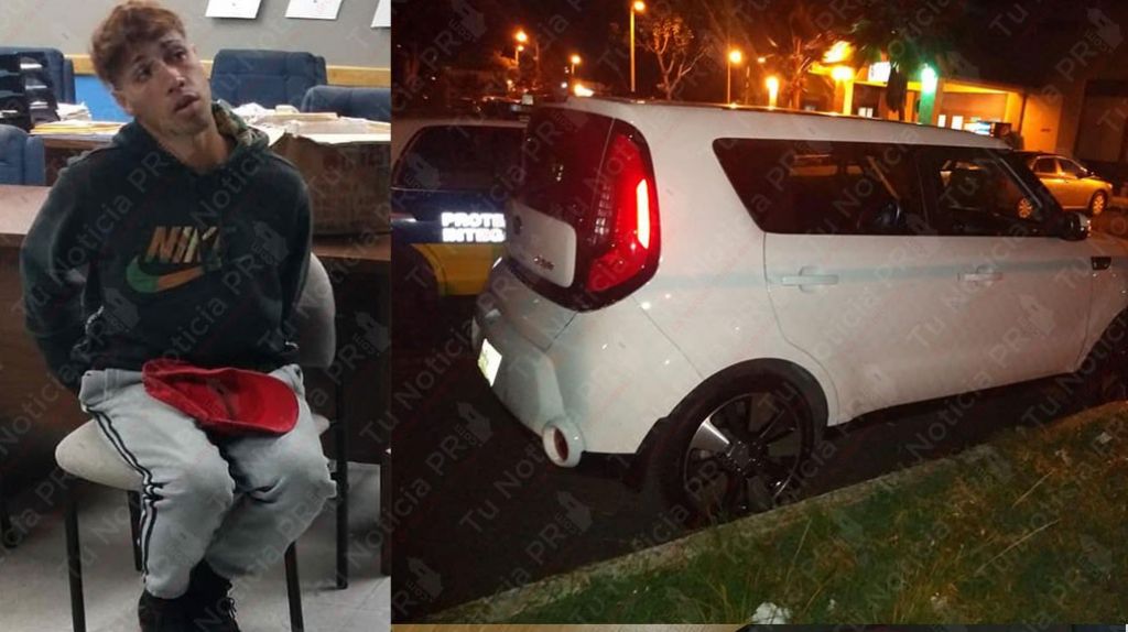  &ldquo;Mangaoooo&rdquo; con un carro robado mientras transitaba por Bayam&oacute;n 