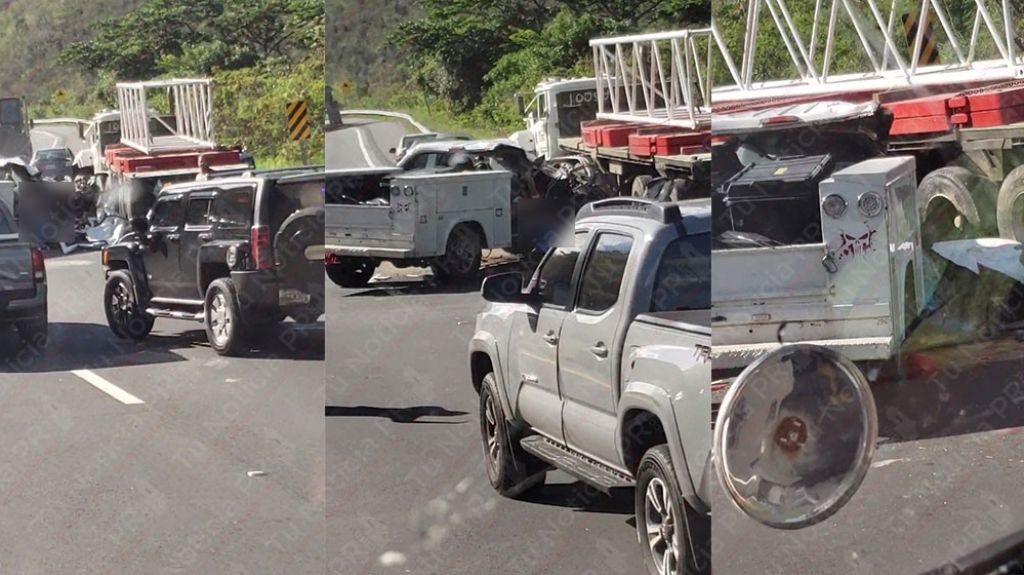  Publican video de violento accidente de tr&aacute;nsito en Cayey donde muri&oacute; un hombre 