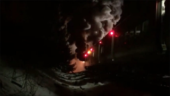 Video: Numerosos heridos en un accidente de tren en el estado de Nueva York