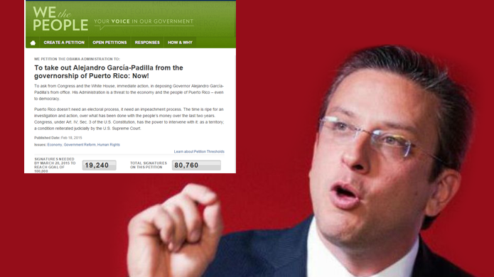 Solo un "CHIN" A menos de 20 mil firmas para llegar a 100 mil peticiones de destituciÃ³n del Gobernador