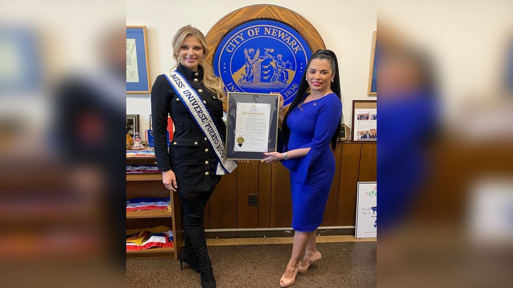  Madison Anderson es distinguida en la ciudad de Newark 