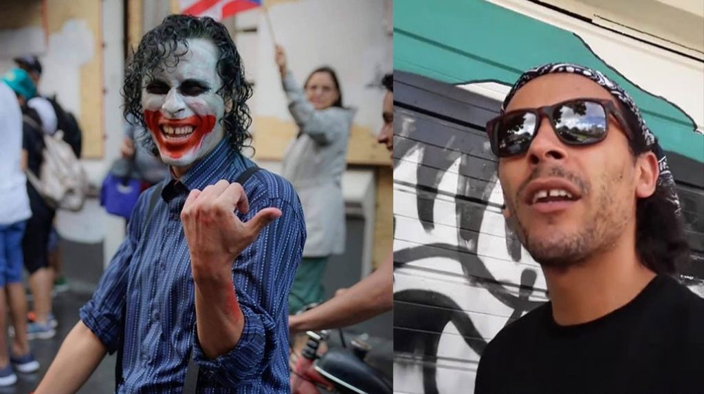  Video: Molesto manifestante conocido como &ldquo;El Joker Boricua&rdquo; por qu&eacute; le robaron el radio del carro en Rio Piedras 