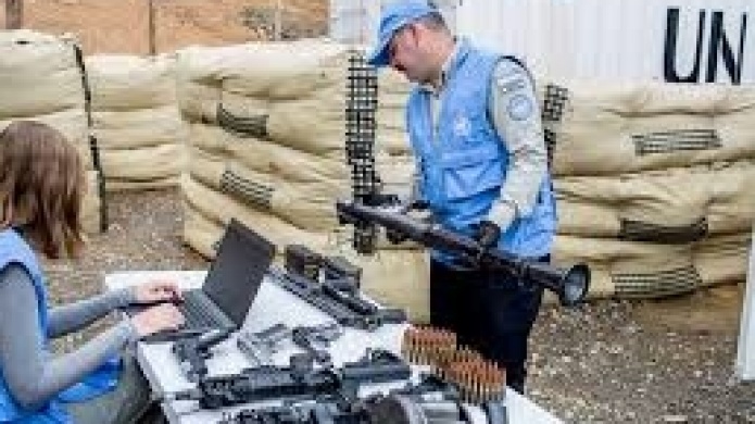 Video: La ONU recibe el Ãºltimo contenedor de armas de las FARC