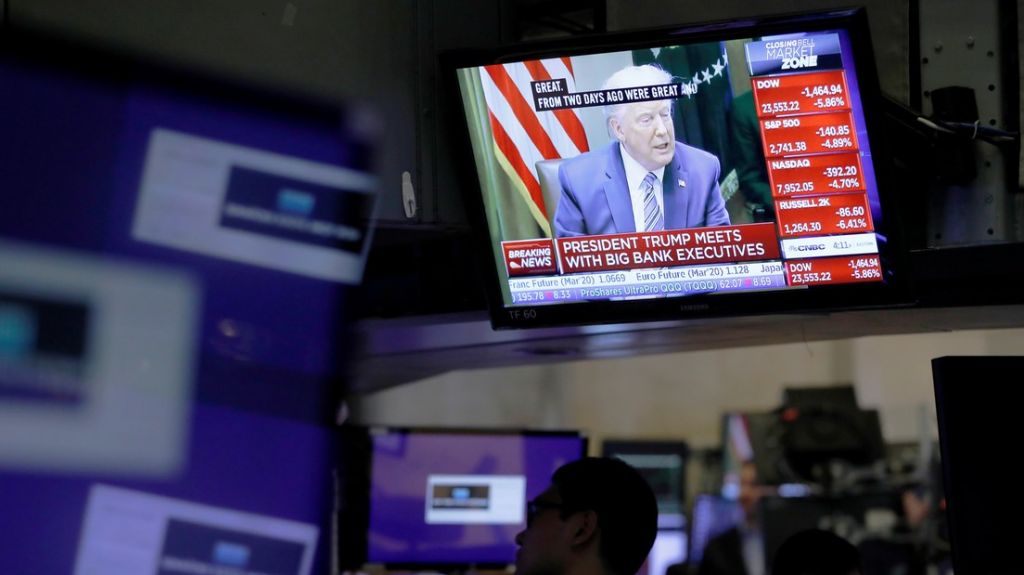  La suspensión de viajes desde Europa a EE.UU. anunciada por Trump provoca la caída de Wall Street 