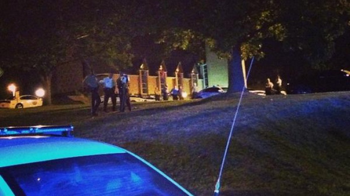 Un PolicÃ­a fue baleado en medio de unos disturbios