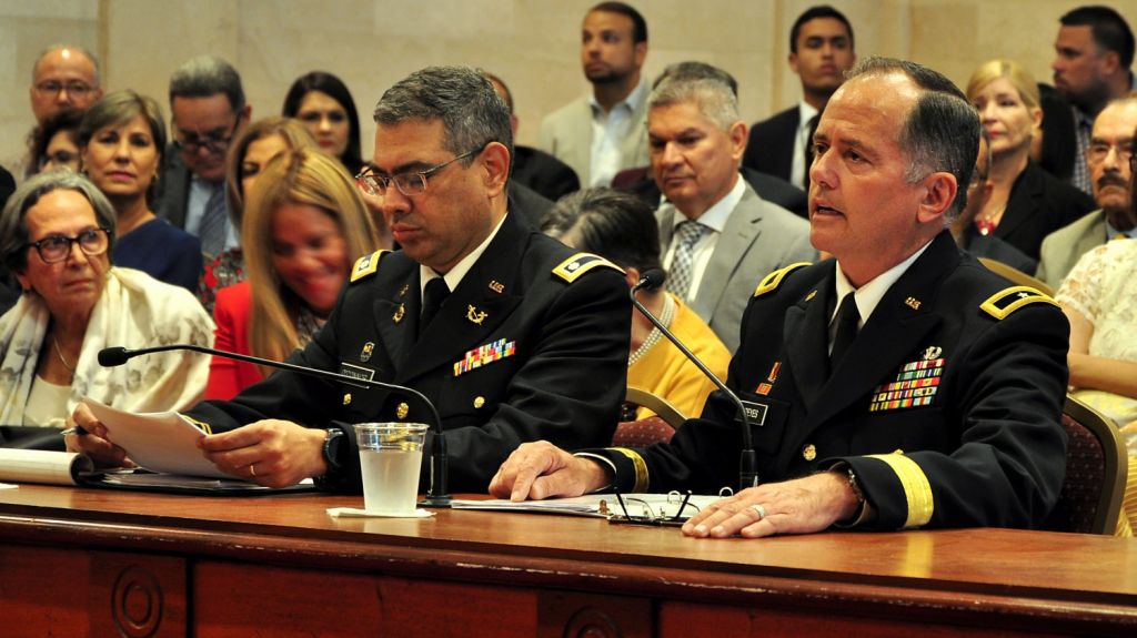  Ayudante General designado para la Guardia Nacional de PR asiste a vista de confirmaci&oacute;n en el Senado 