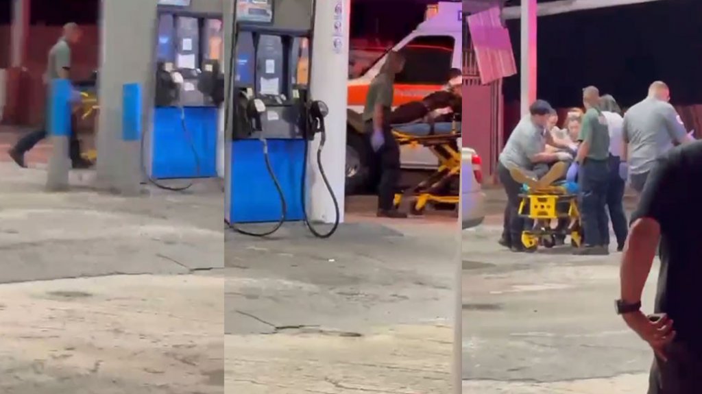 Video de la escena de tiroteo en Gasolinera de Carolina donde murieron dos hombres 
