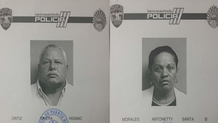 Arrestan pareja que se dedicaba a girar cheque sin fondos 