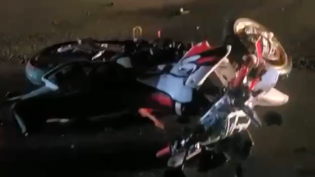  Publican video del momento en que un Jeep impacta motoras en Dorado 