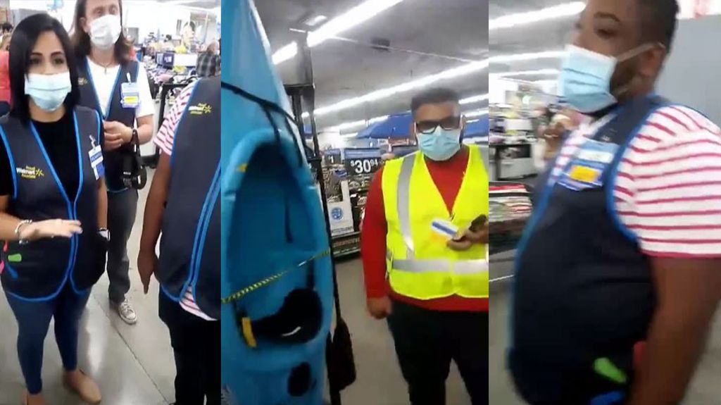  Video: Cliente forma &ldquo;Revol&uacute;&rdquo; en Walmart Santurce y llama basura los empleados 