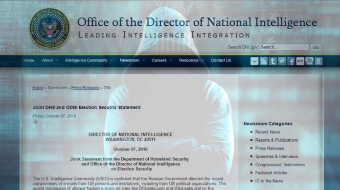 Washington acusa a Rusia de organizar ciberataques para "intervenir en las elecciones" de EE.UU.