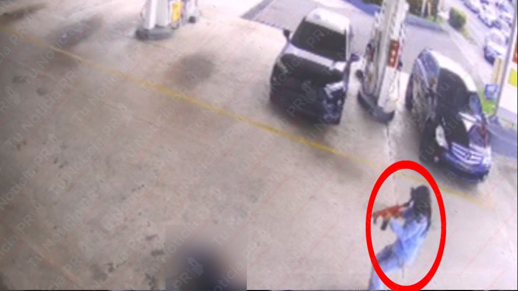  Video: identifican a hombre asesinado ayer en gasolinera de Cupey 