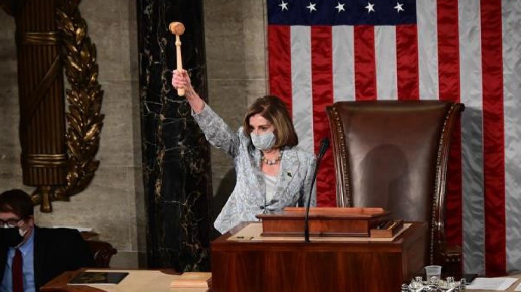  Nancy Pelosi resulta reelegida como presidenta de la C&aacute;mara Baja de EE.UU. 
