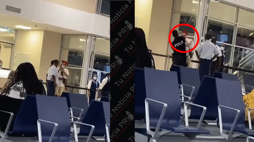  Video Viral del “Bofetón de la vida” a un “guapito” en un aeropuerto 