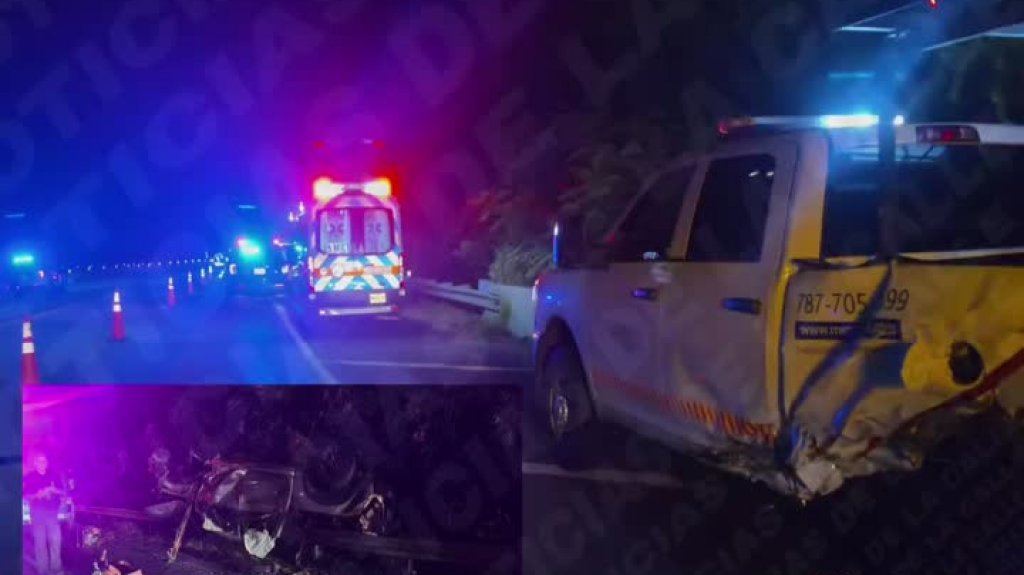 Muere conductor que transitaba por el paseo, al chocar vehículo de MetroPistas en Manatí 