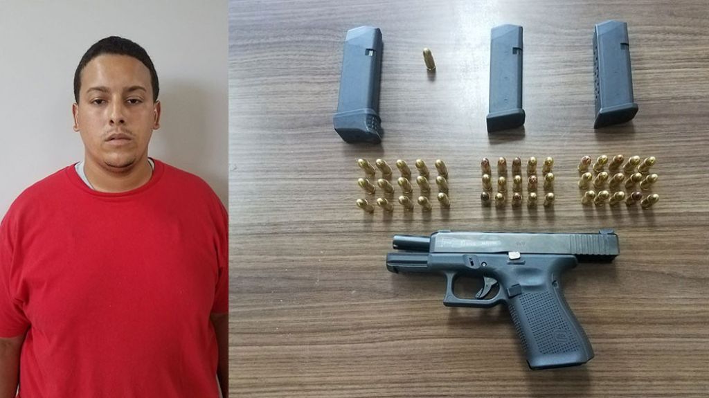  Polic&iacute;a municipal de Carolina arresta hombre con una pistola robada en Estados Unidos 