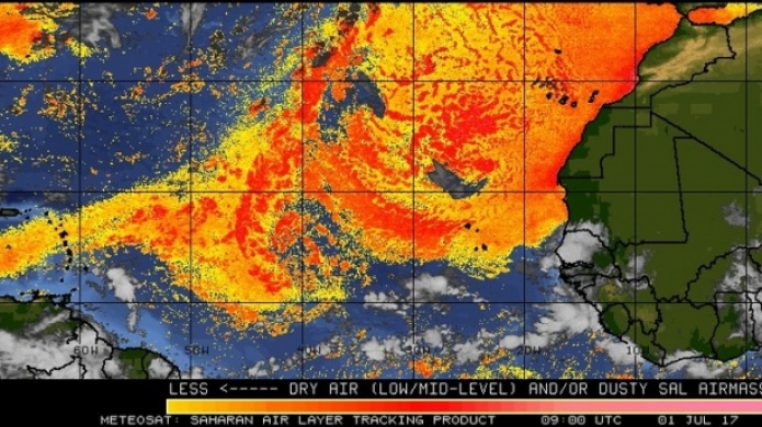 Tiempo mayormente seco y un poco brumoso durante las prÃ³ximas 48 horas