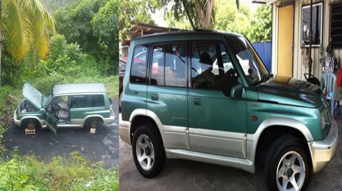 Aparece en 4 bloques vehÃ­culo robado en Aguas Buenas, que fue publicado por TU Noticia PR