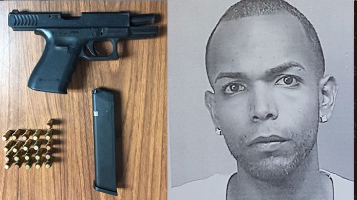 A la cÃ¡rcel hombre arrestado en Humacao con una pistola de la policÃ­a de Puerto Rico 